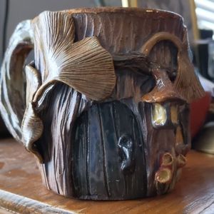 Incredibly Detailed Fairy House Mug